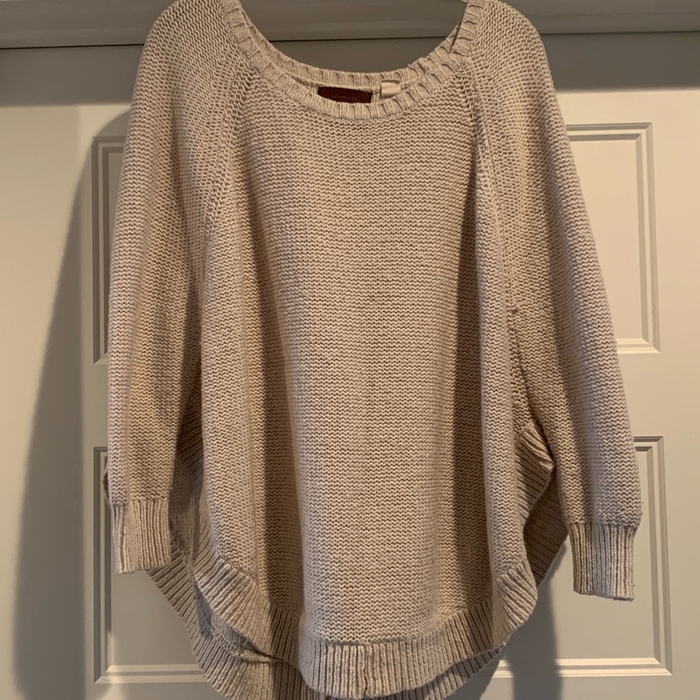 Cream sweater